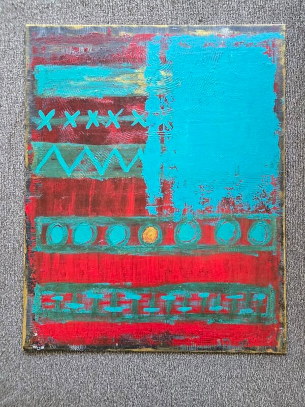 Blue and Red All Over